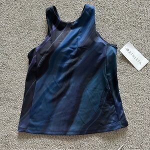 NWT Athleta‎ Lightning Print Support Top size Small